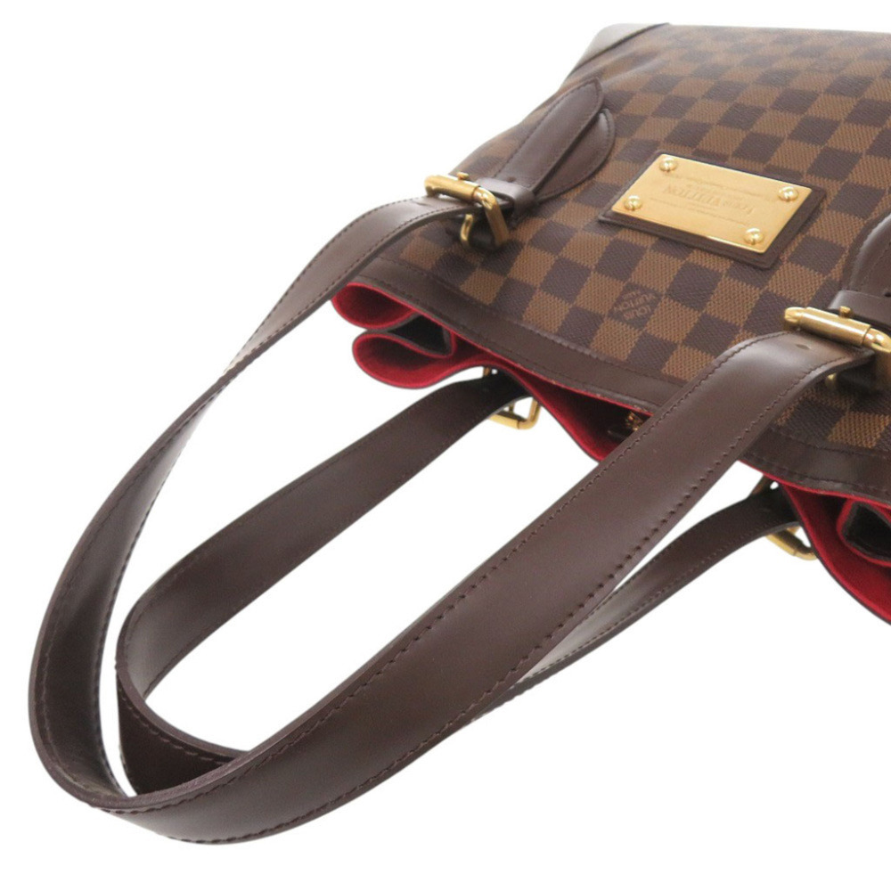 LOUIS VUITTON Authentic Brown Damier Tote Bag - Picture 5 of 10